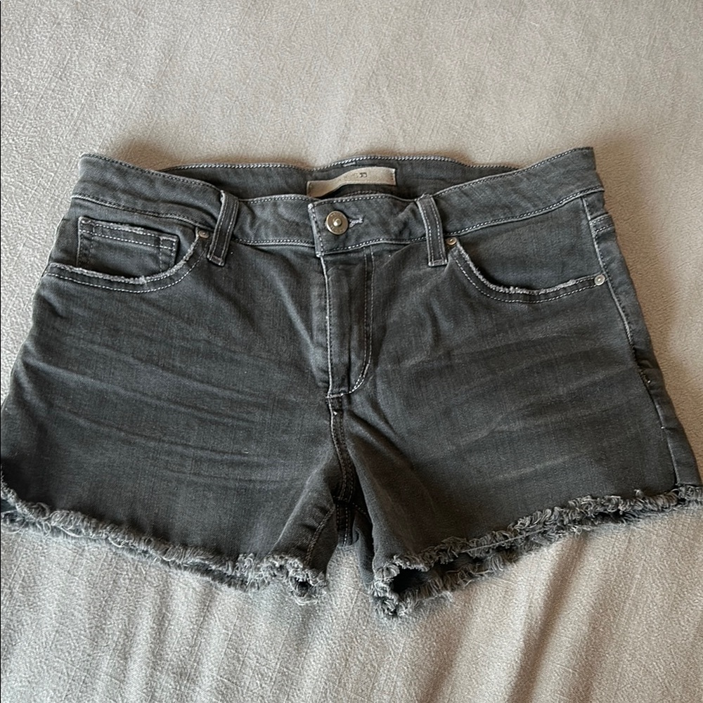 Joe’s Denim Shorts with Frayed Hem